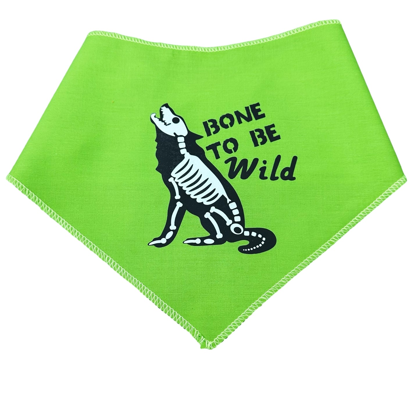 ‘Bone to Be Wild’ Halloween Dog Bandana