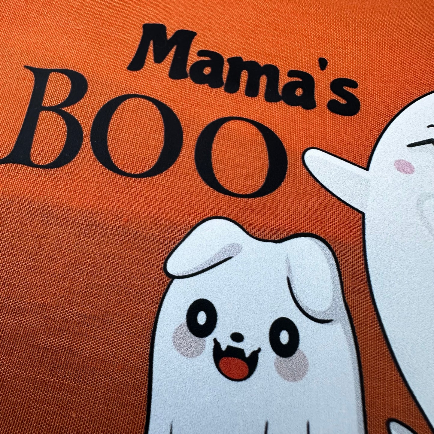 ‘Mama’s Boo’ Halloween Dog Bandana