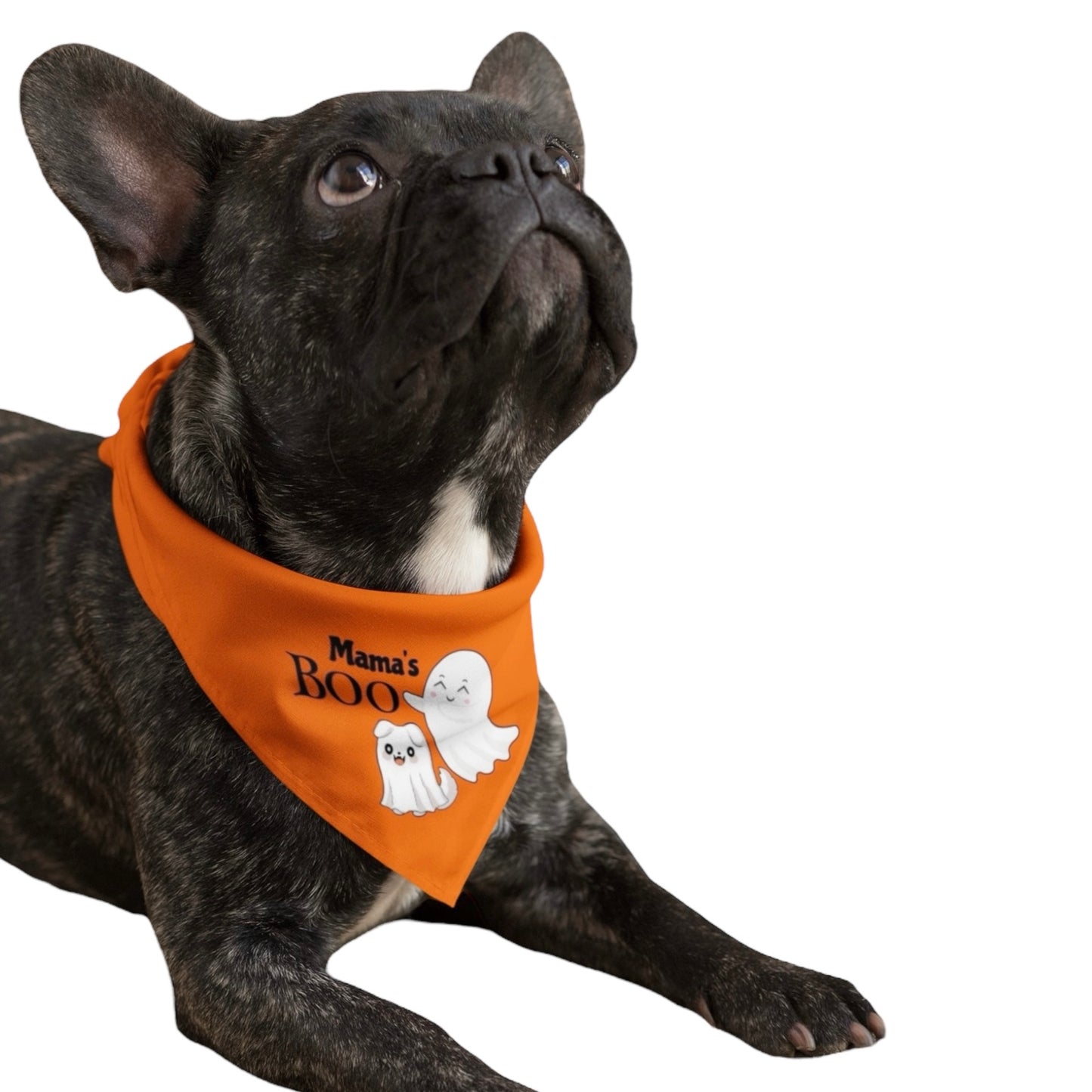 ‘Mama’s Boo’ Halloween Dog Bandana