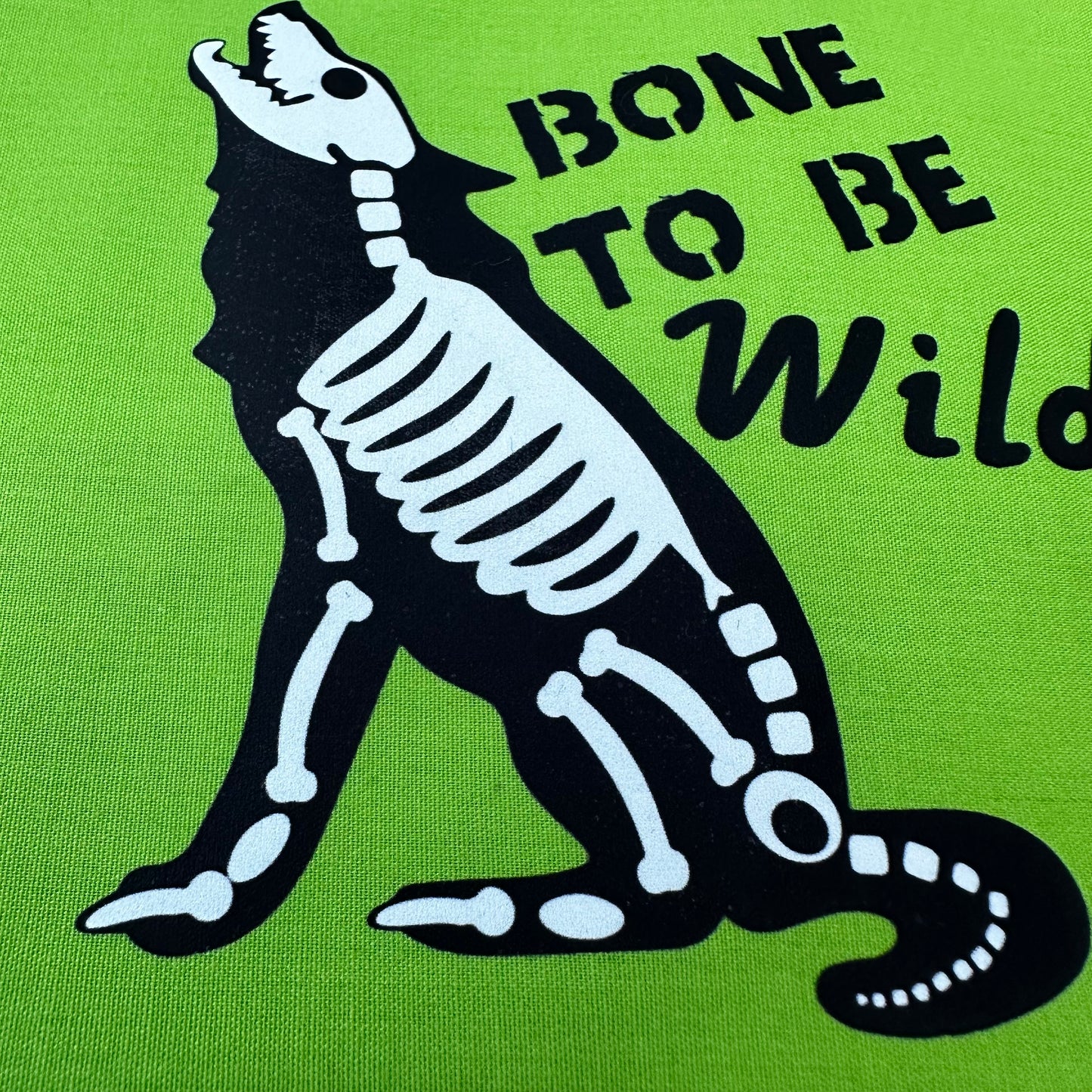 ‘Bone to Be Wild’ Halloween Dog Bandana